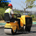 Variable Speed 700kg Vibratory Double Drum Roller